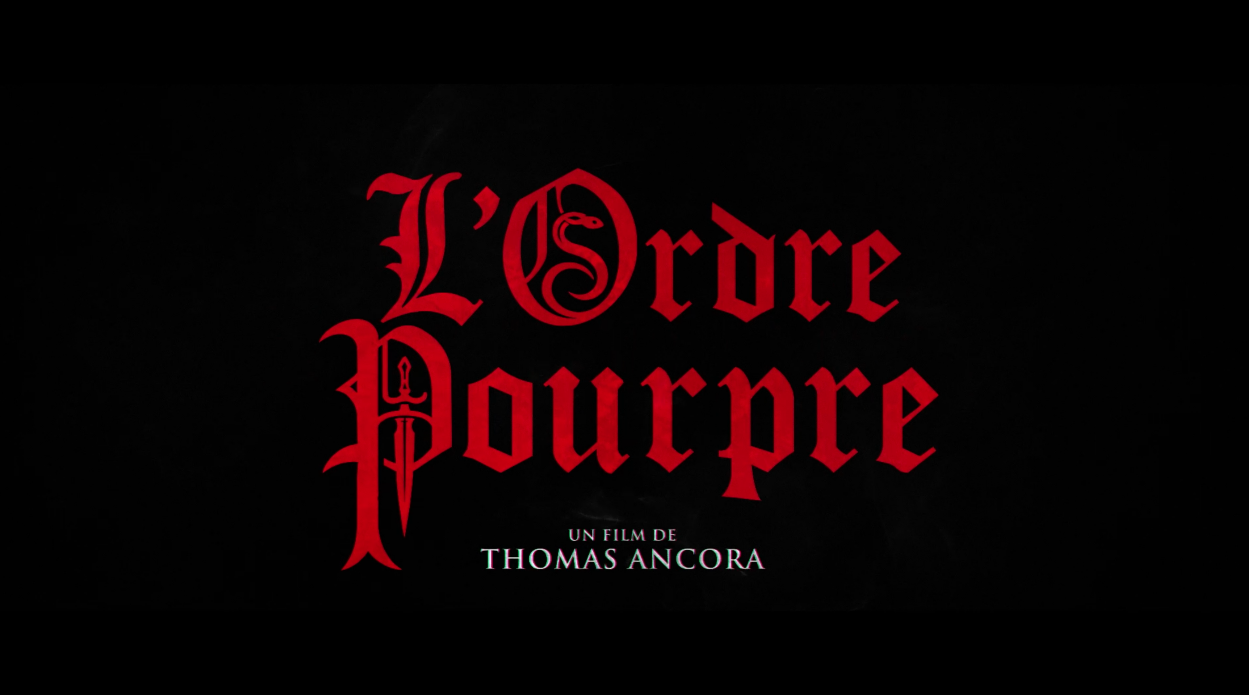 L’Ordre Pourpre, un film de Thomas Ancora